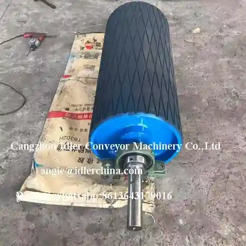 Deflector Pulley For Belt Conveyor